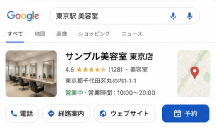 Google予約連携